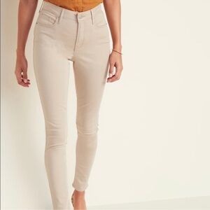 OLD NAVY ROCKSTAR SUPER SKINNY JEANS HIGH RISE